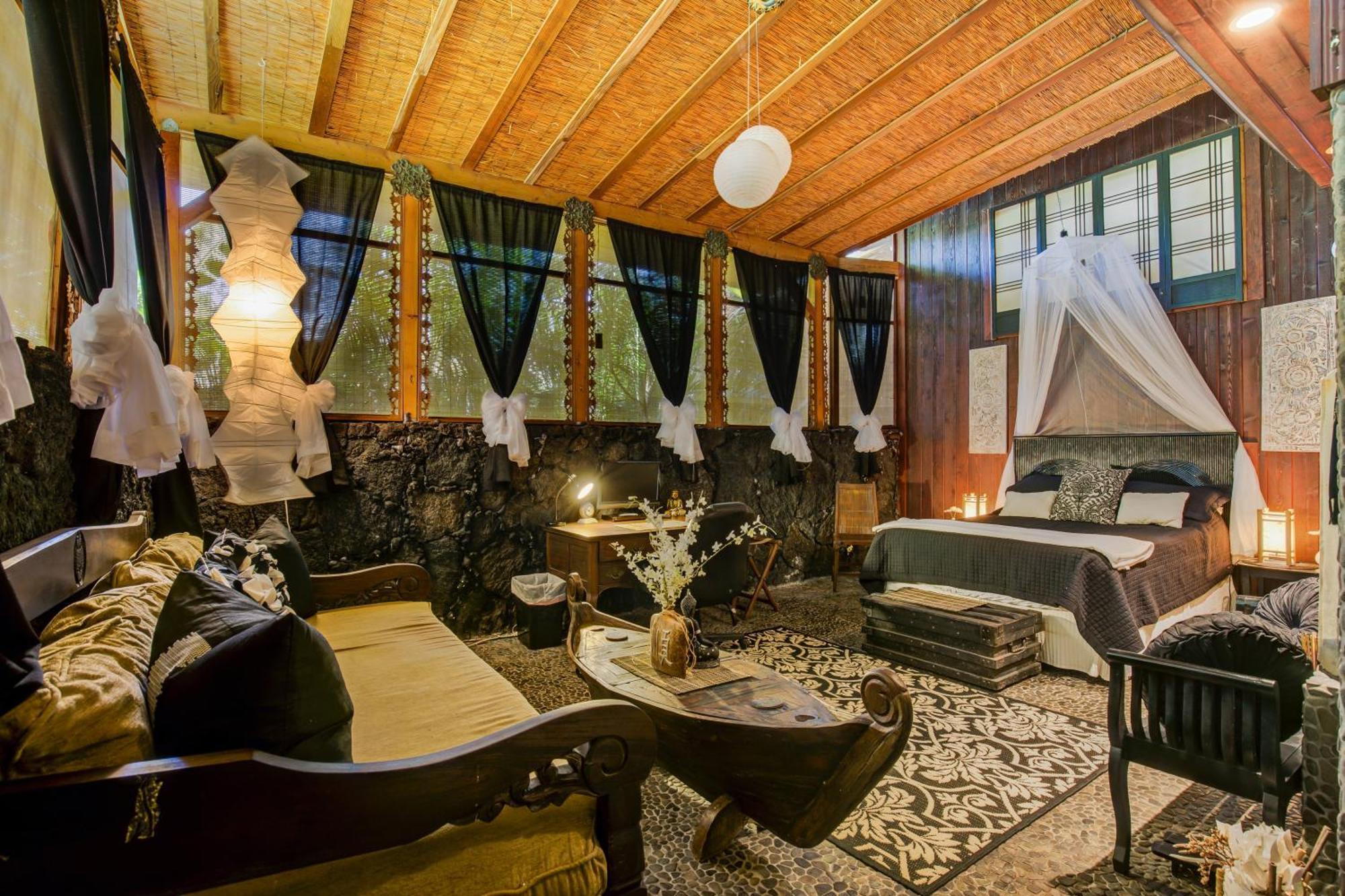 The Bali House And Cottage At Kehena Beach Hawaii Pokoj fotografie