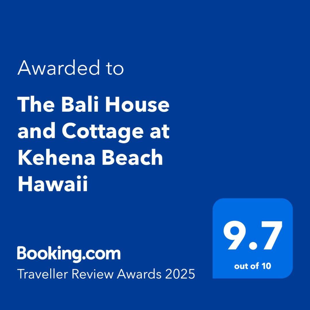 The Bali House And Cottage At Kehena Beach Hawaii Exteriér fotografie